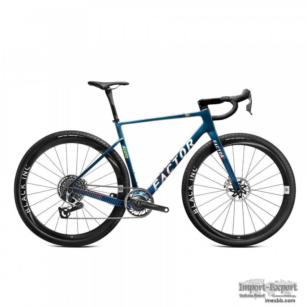 2026 Factor ALUTO SRAM Red XPLR with Power Meter Carbon All RB (RUNCYCLES)