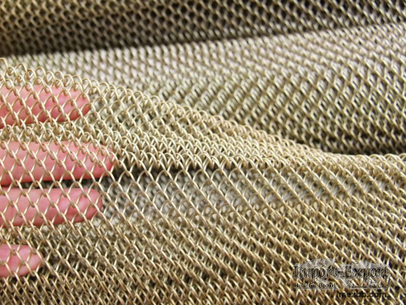 Copper Mesh Curtain Styles for Interior and Exterior Design