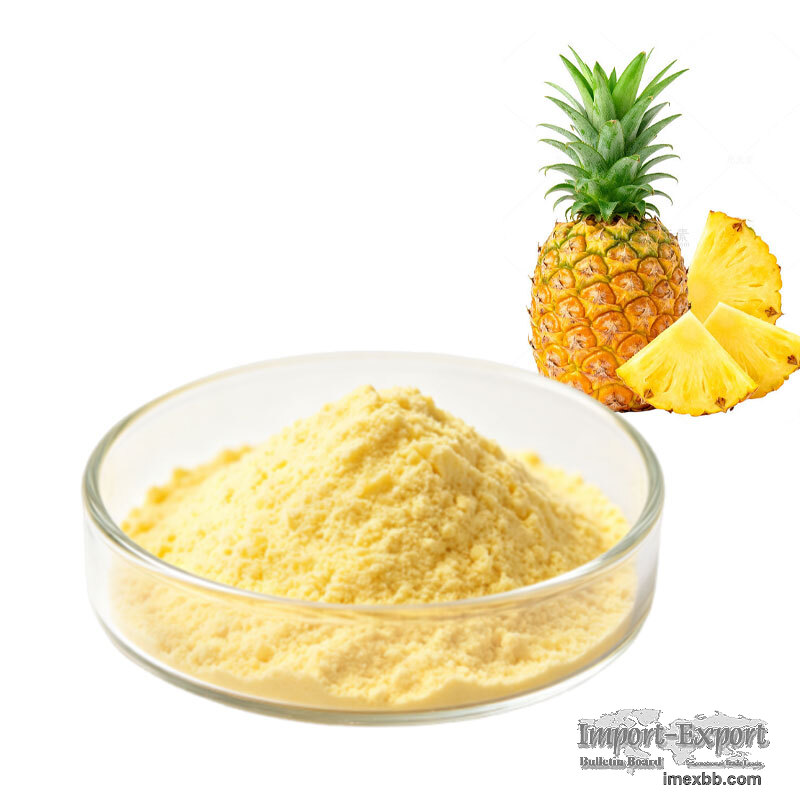 Pineapple Fruit Juice Powder  Ananas Comosus Juice Powder Rich in Vitamin 