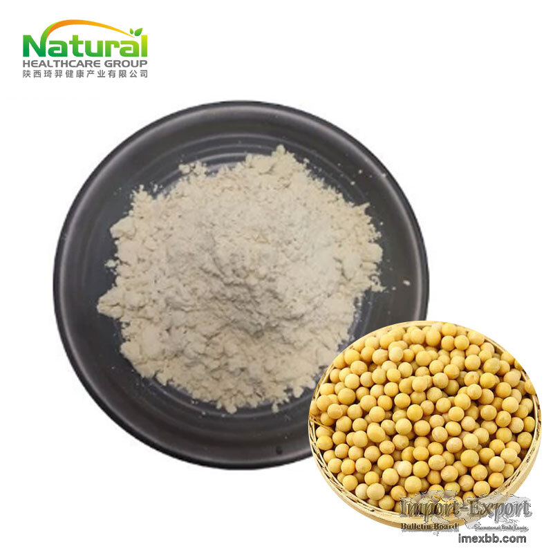 Soybean Extract Powder  Glycine Max Extract Soy Isoflavones 10%/20%/40%, N