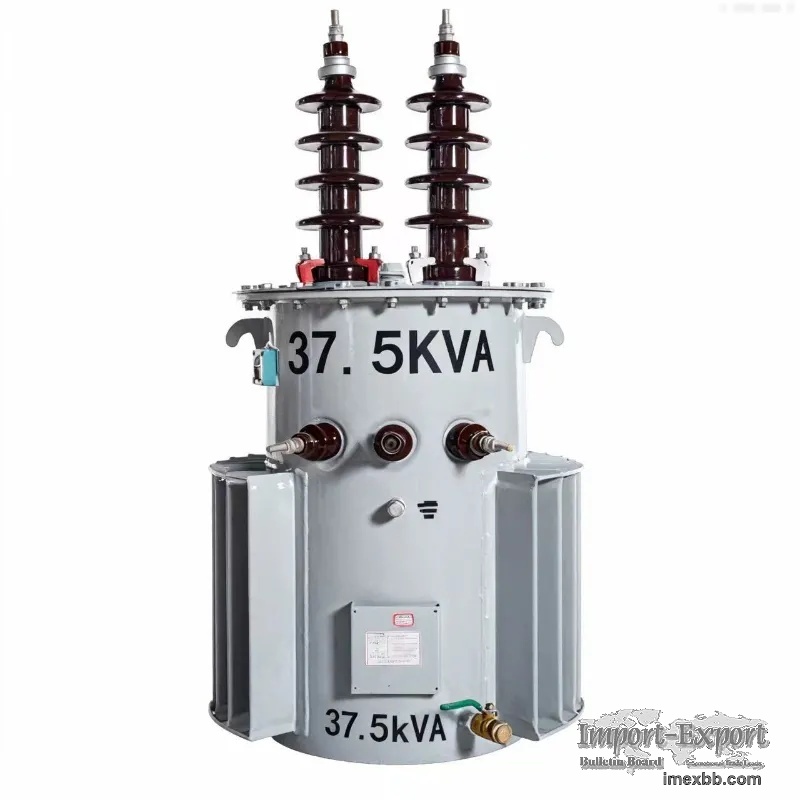 10kVA~330kVA Single Phase Oil Immersed Distribution Transformer Full Range