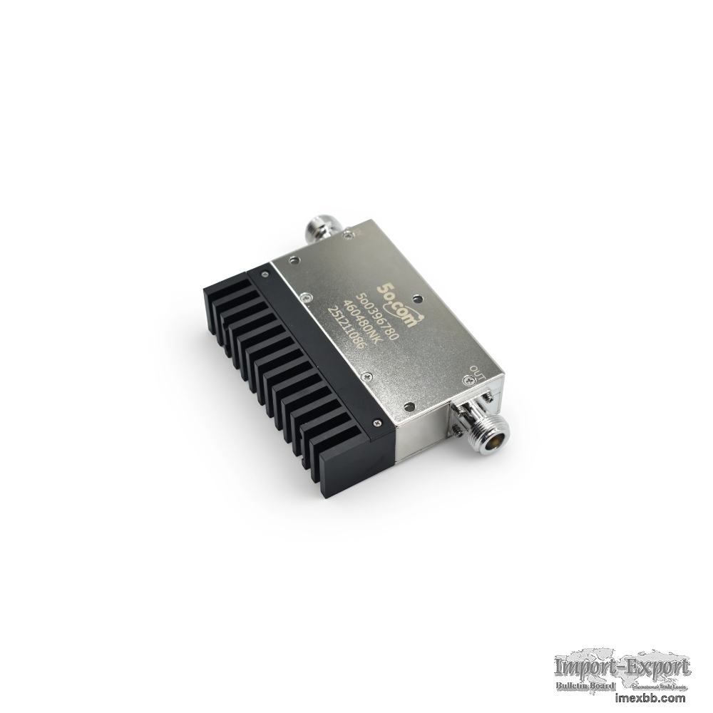 Passive Device UHF Band 460 to 480MHz RF Dual Junction Coaxial Isolator