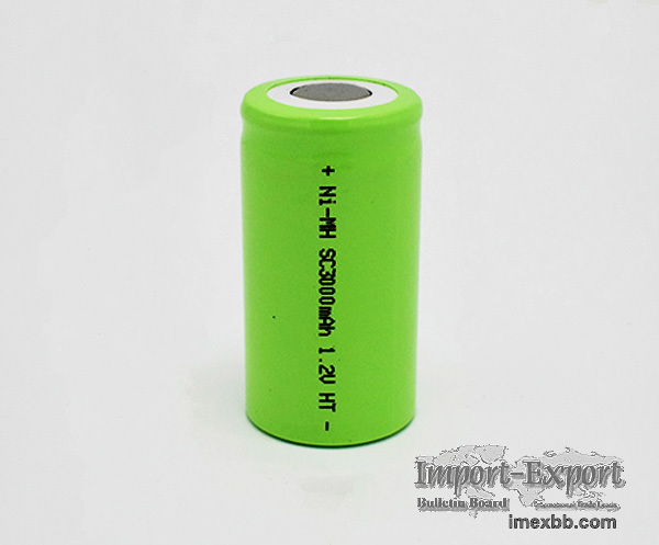 Ni-MH Battery Cell SC3000mAh1.2V HT