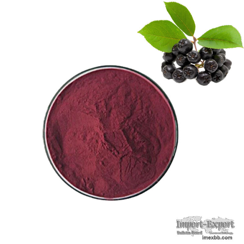 Sambucus Nigra Extract Elderberry Extract Powder Anthocyanins
