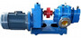 LC Roots rotor gear pump for high viscosity fluids