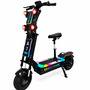 GLEERIDE A7 MAX 13" Off-road Electric Scooter 2*5000W Motors 72V 50Ah Batte