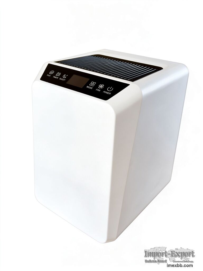 LFT-263AW Plastic Cabinet smart air purifier with 9-stage filtration tech f