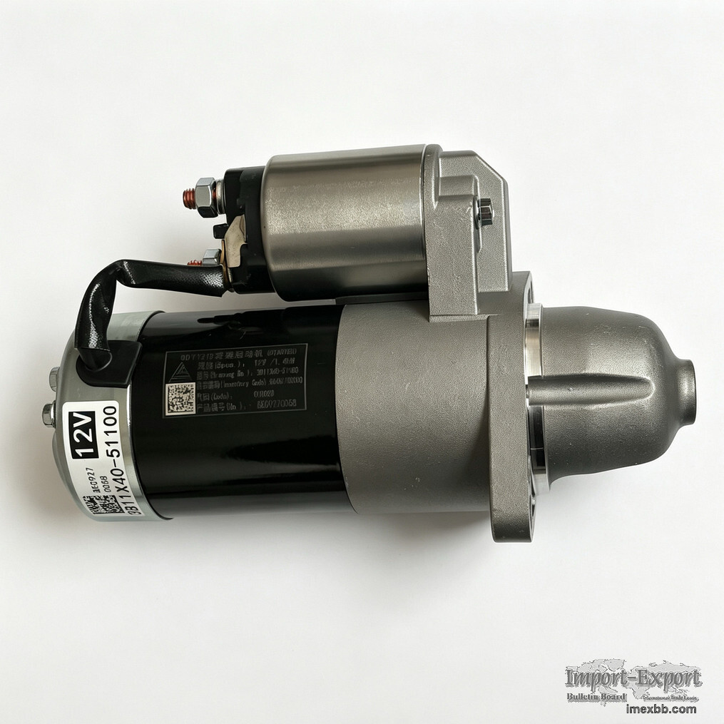 Starter Motor QDY1218 12V 1.4KW