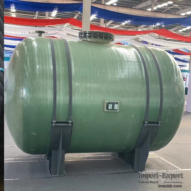 Fiberglass Horizontal Storage Tank