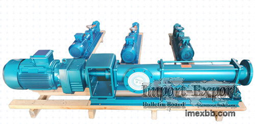 G Screw pump for molasses