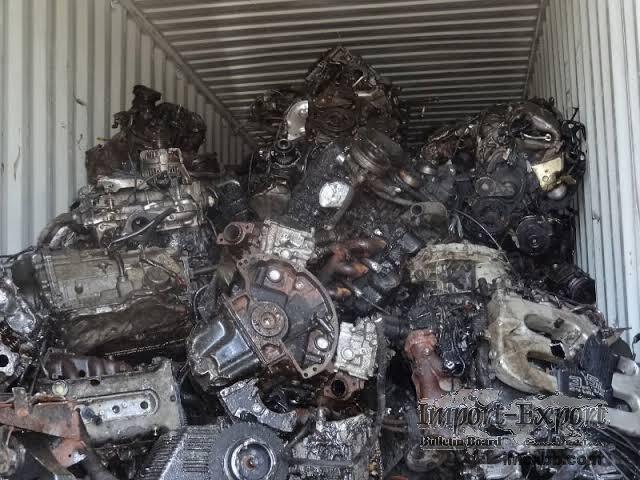 Engine Block Scrap for Recycling