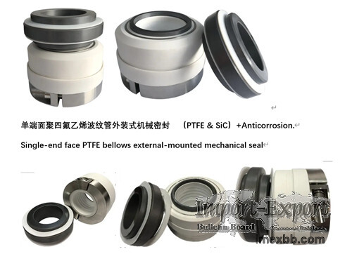 Mechanical seal for chemical pumps