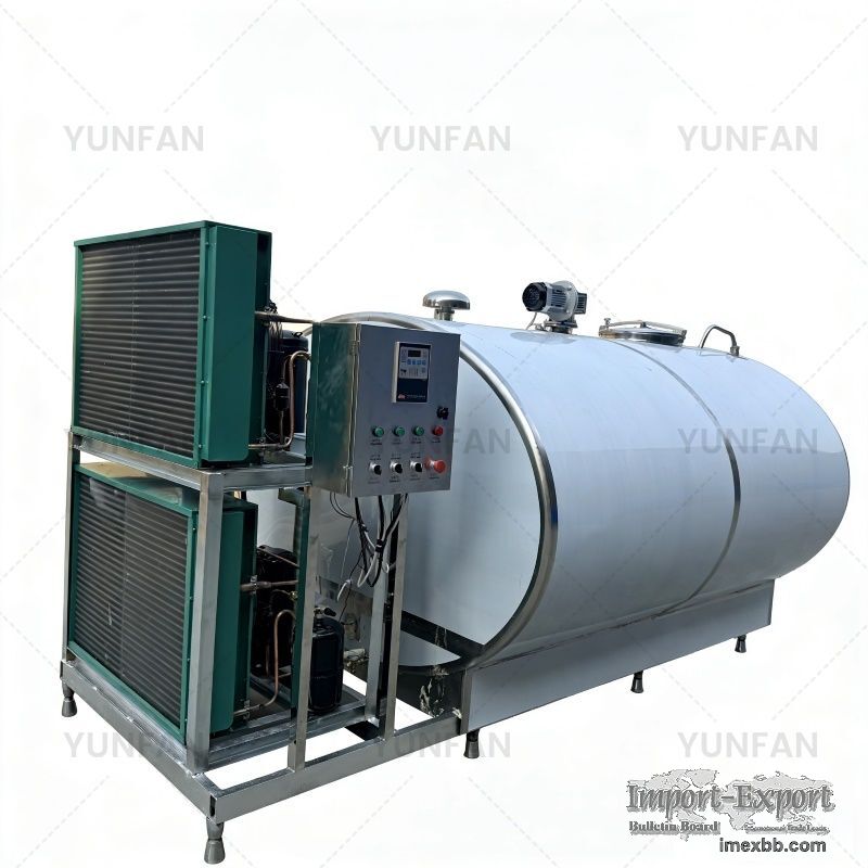 5000L Horizontal Milk Cooling Tank