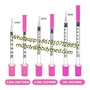 Disposable Medical Insulin Syringe 0.5ml 1ml U‑100 with 8mm needle