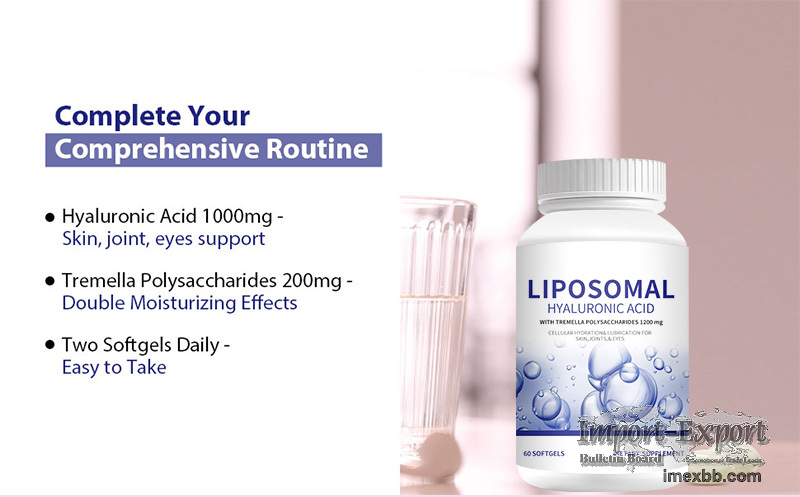 Liposomal Hyaluronic Acid