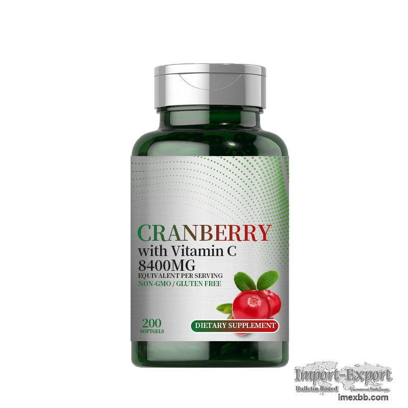 Cranberry Vitamin C Dietary Supplement One-stop OEM ODM Service, Shandong F
