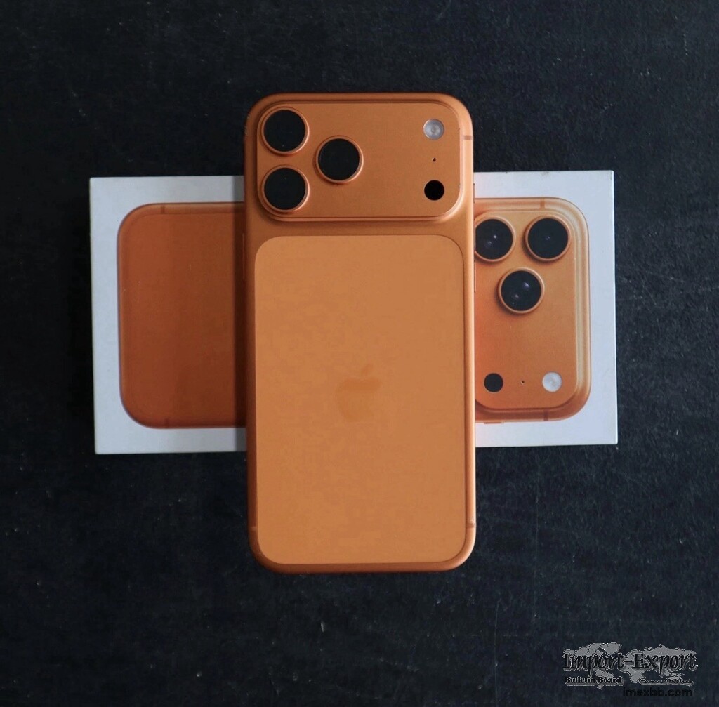 Apple iPhone 17 Pro Max 128GB Cosmic Orange Unlocked Smartphone