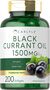 Private Label Black Currant Oil Softgels 1500mg, Non-GMO Gluten Free Herbal